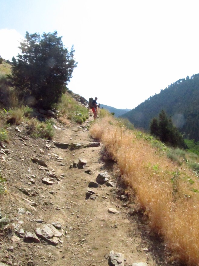 The start of Sypes Canyon